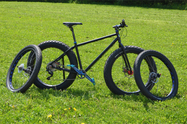 Fatbike with 29er summer tires